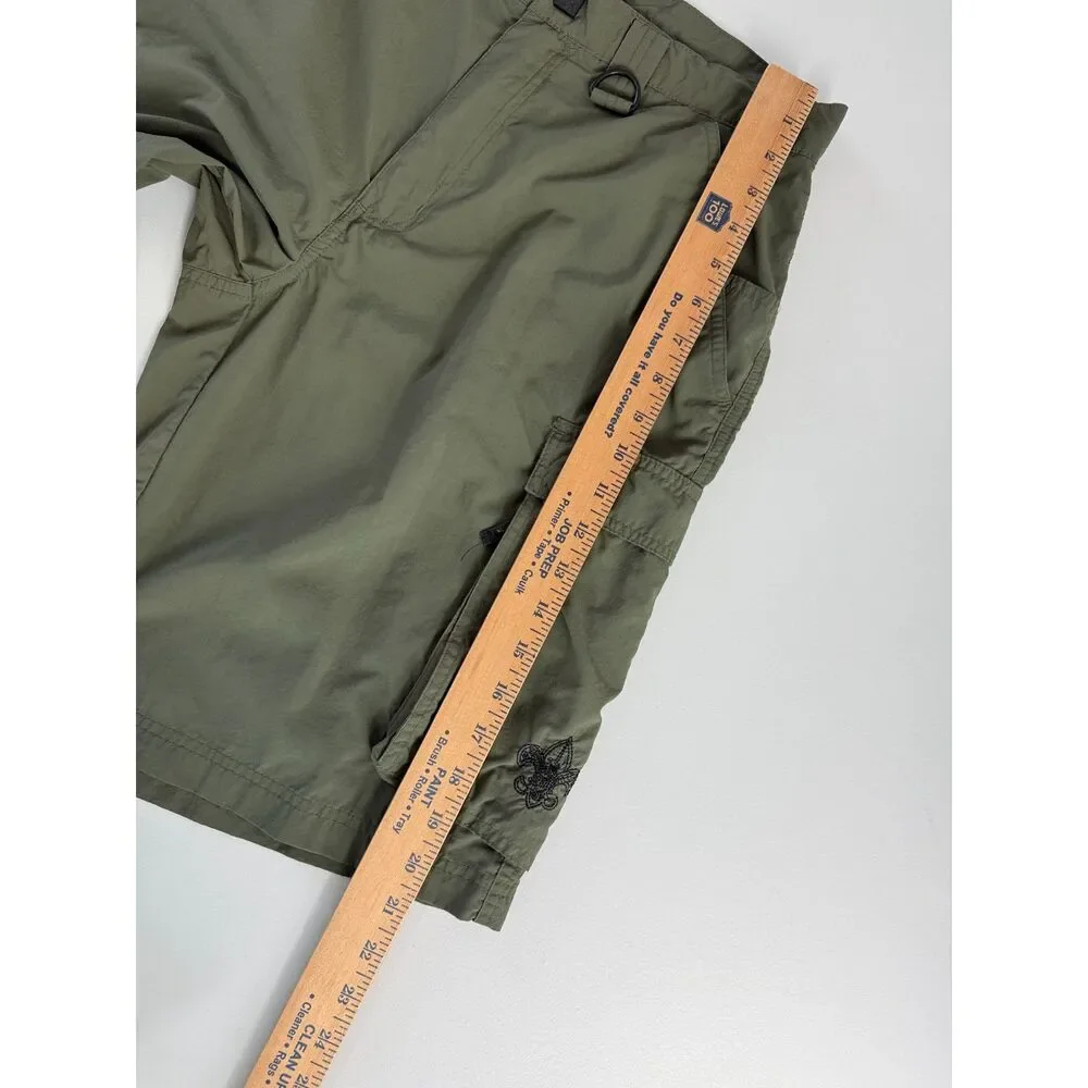 Boy Scouts of America Centenniel Uniform Short Green Cargo Pockets Adult S Small